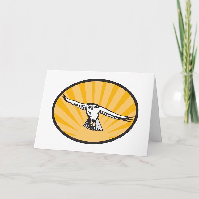 Tarjeta Soaring Falcon Bold Bird of Prey (Subido por el creador)