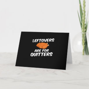 Tarjeta Sobras Son Para Abandonos Estilo Vintage