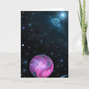 Tarjeta Sobre el borde de la nebulosa de Altayr