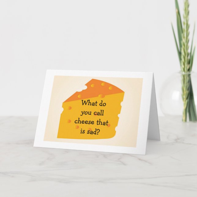 TARJETA SOBRE EL QUESO DE COLINA ES "AZUL" SON "TÚ" (Anverso)