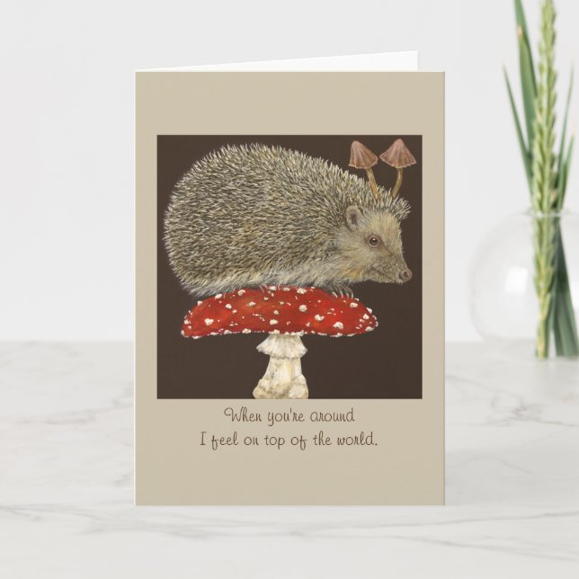 Tarjeta Sobre la carta del mundo (Anverso)