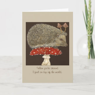 Tarjeta Sobre la carta del mundo