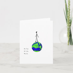 Tarjeta Sobre la carta mundial