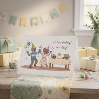 Tarjeta Sobre la Colina | Humor Divertido de Cumpleaños