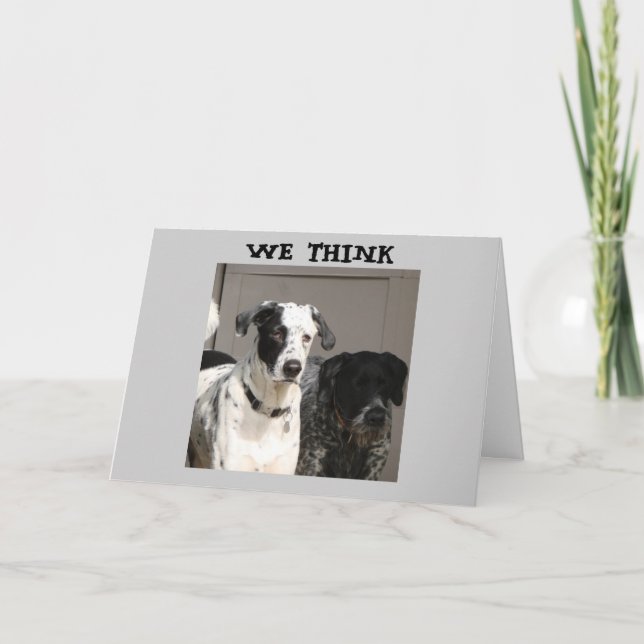 TARJETA ¡SOBRE LA COLINA TE PARECE GRAN! (Anverso)