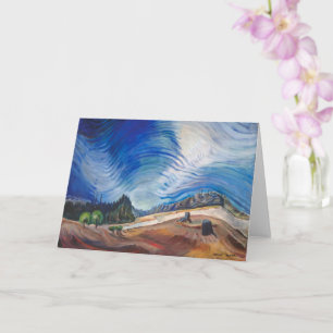 Tarjeta Sobre la gravera Emily Carr