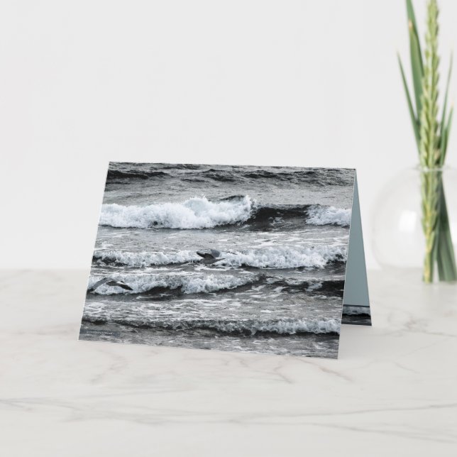 Tarjeta Sobre las ondas (Anverso)