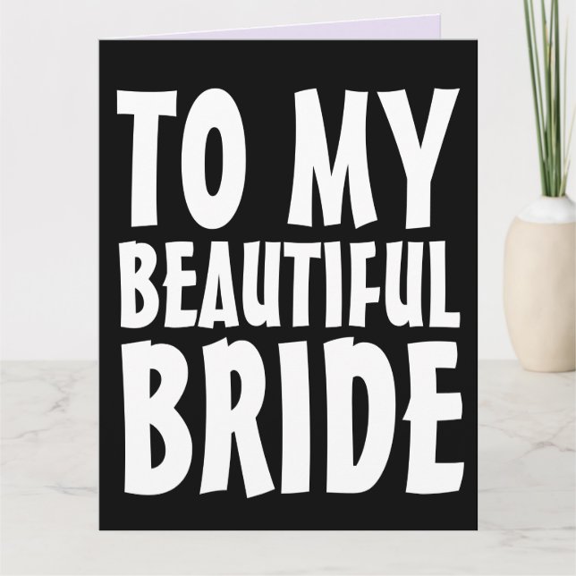 TARJETA SOBREDIMENSIONADA DE ANIVERSARIO DE BODAS  (Anverso)