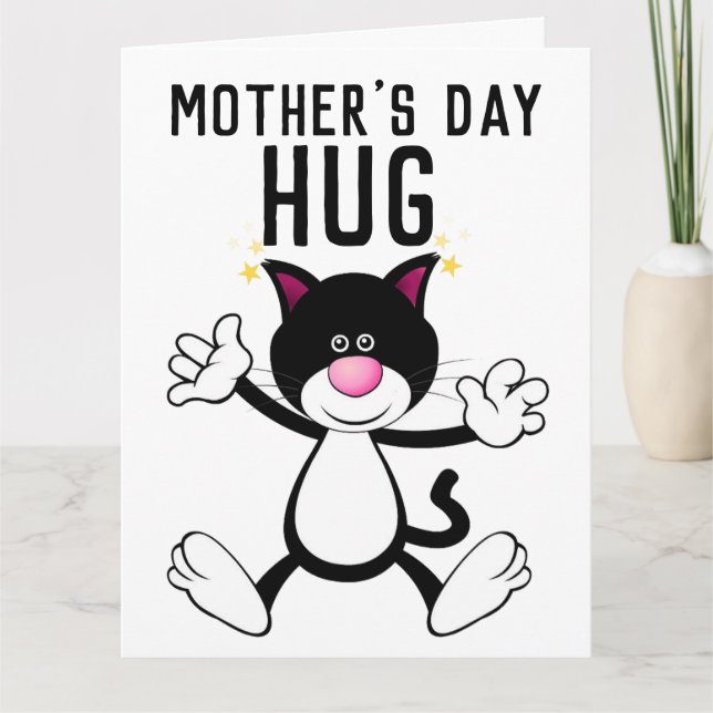TARJETA SOBREDIMENSIONADA DEL DÍA DE LA MADRE CON  (Anverso)