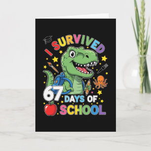 Tarjeta Sobreviví 67 Días De Colegio Seis Siete Meme Para 