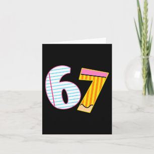 Tarjeta Sobreviví 67 Días De Escuela Chistoso Meme Maestro