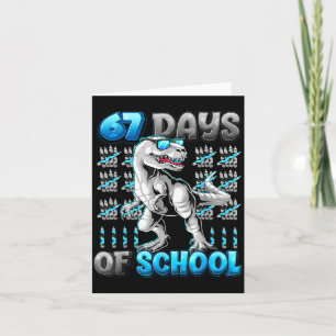 Tarjeta Sobreviví 67 Días De Escuela Divertido 67 Meme Din