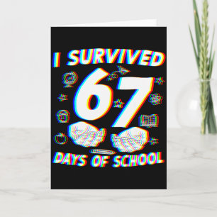 Tarjeta Sobreviví 67 Días De La Profesora Fu De Chicos Y C