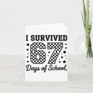 Tarjeta Sobreviví 67 Días De Maestros Estudiantes De La Es