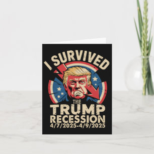 Tarjeta Sobreviví A La Recesión Trump 472025 - 492025