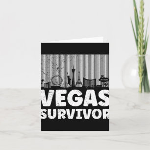Tarjeta Sobreviví A Mi Viaje A Las Vegas