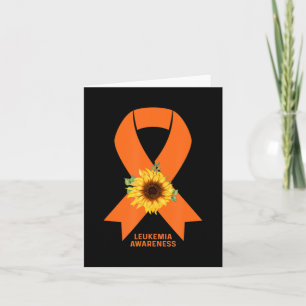 Tarjeta Sobreviviente de leucemia Lucha contra la leucemia