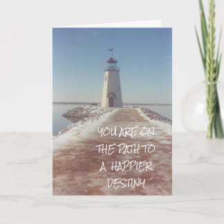 Tarjeta Sobriety Birthday Recovery Lighthouse Photography