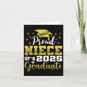 Tarjeta Sobrina Súper Orgullosa De Graduada Senior Graduad