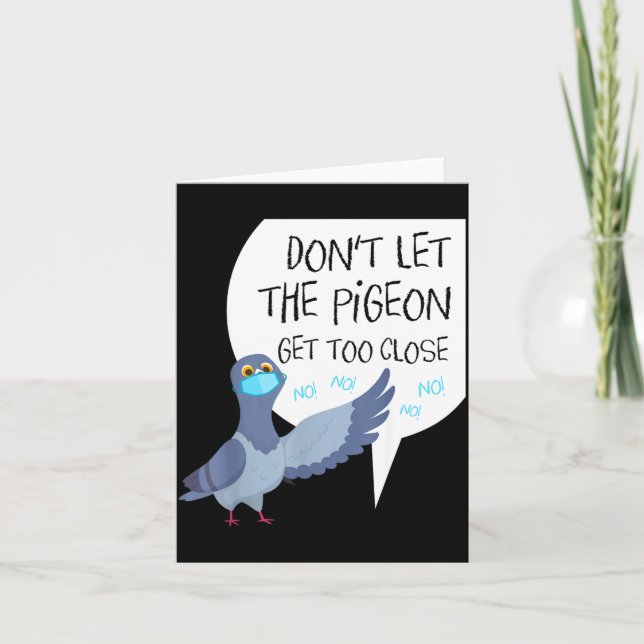 Tarjeta Social Distancing Parody Don't Let The Geon Get To (Anverso)