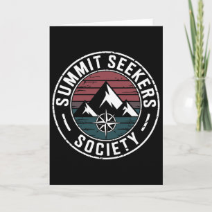 Tarjeta Sociedad Buscadora de Cumbres de Escalada Montañis