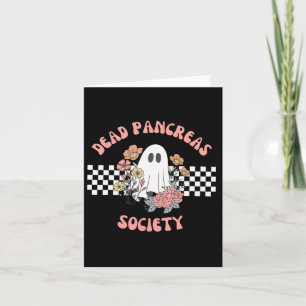Tarjeta Sociedad de páncreas muerto Diabetes fantasma dive