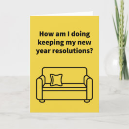 Tarjeta Sofa, tan bueno - Feliz Año Nuevo