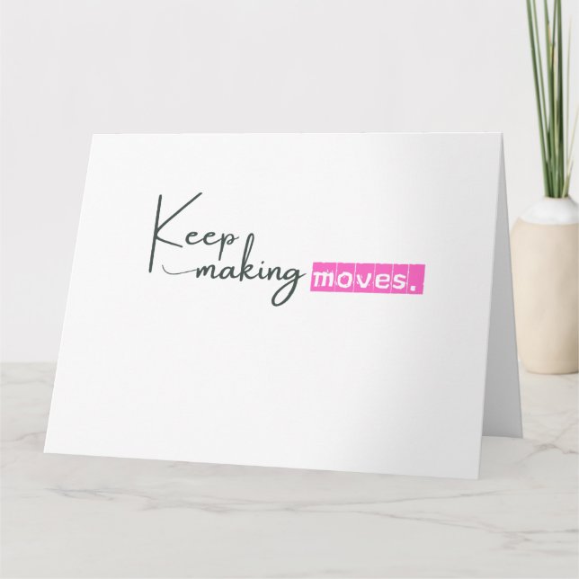 Tarjeta Sofisticado minimalista (Anverso)