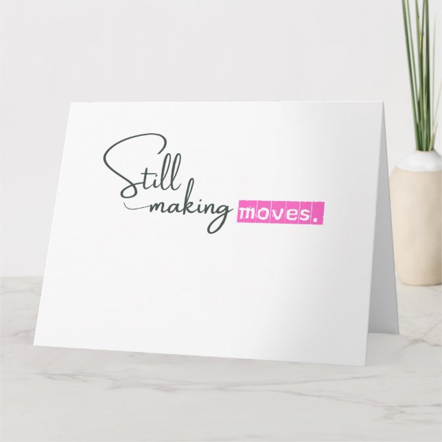 Tarjeta Sofisticado minimalista (Anverso)