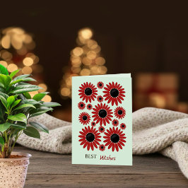 Tarjeta Soft Express Florals Velvet Birthday