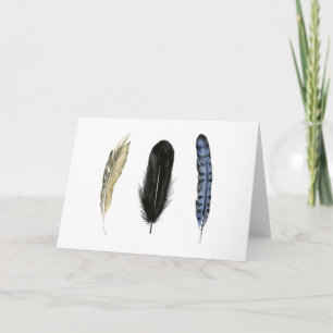 Tarjeta Soft Feathers I