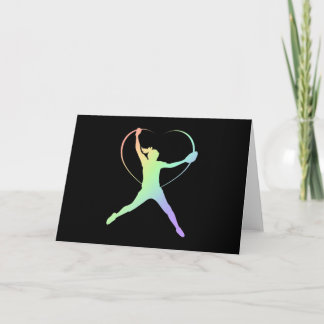 Tarjeta Soft Rainbow Softball