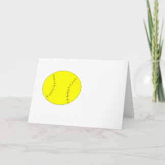 Tarjeta softball