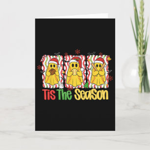 Tarjeta Softbol Espeluznante Fantasma Navidad Halloween Es