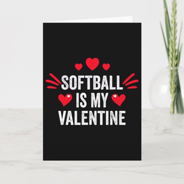 Tarjeta Softll Es Mi Regalo De San Valentín Para Ella Dive (Anverso)