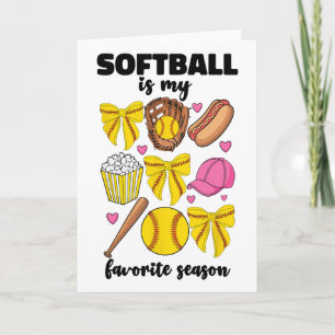 Tarjeta Softll Es Mi Temporada Favorita Softll Mamá Mujer 