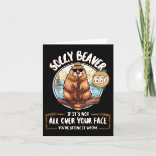 Tarjeta Soggy Beaver Bbq