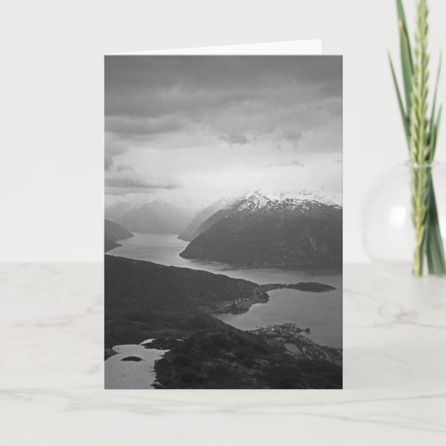 Tarjeta Sognefjord, Noruega (Anverso)