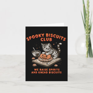 Tarjeta Soky Biscuits Club Cat Halloween