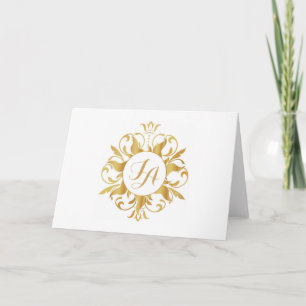 Tarjeta Sol enmarañado plegado Notecard