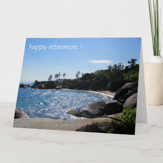 Tarjeta sol feliz grande (Anverso)