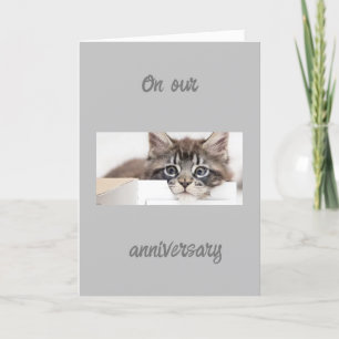 TARJETA SOLAMENTE TENGO OJOS POR "TÚ" SIEMPRE ANIVERSARIO