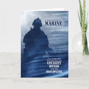 Tarjeta Soldado de Estrellas de Graduado de Campam