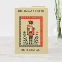 Soldado de juguete de cascanueces nórdico Navidad