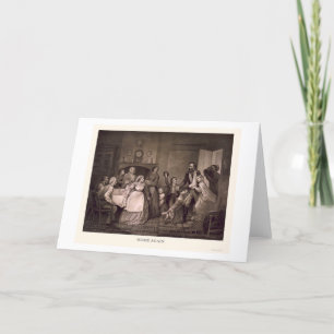 Tarjeta Soldado de la guerra civil que es dado la