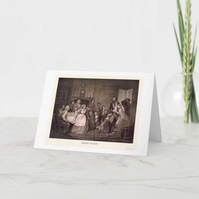 Tarjeta Soldado de la guerra civil que es dado la (Anverso)