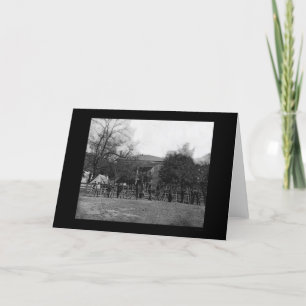 Tarjeta Soldados por el Palacio de Justicia de Appomattox