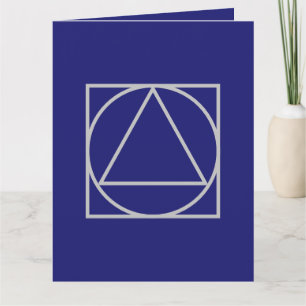 Tarjeta Sólida Medianoche Azul Elegante Minimalista modern