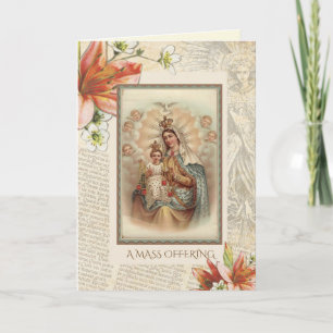 Tarjeta Solidaridad Católica Requiere Masas Ofendiendo a M