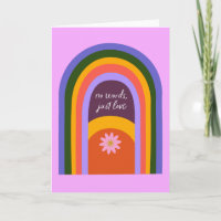 Solidaridad con el arcoiris púrpura enviando amor